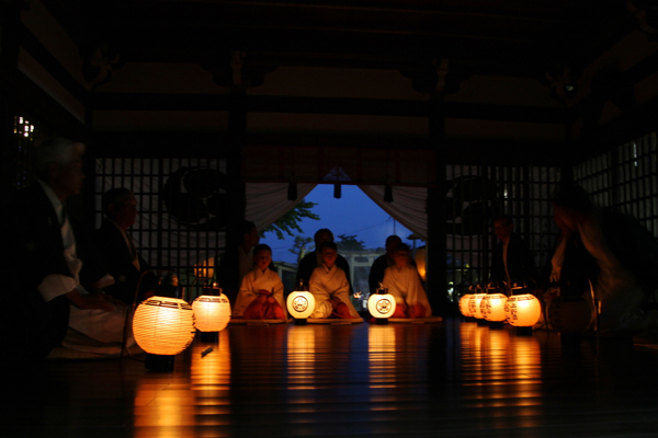 上野田の火振り祭